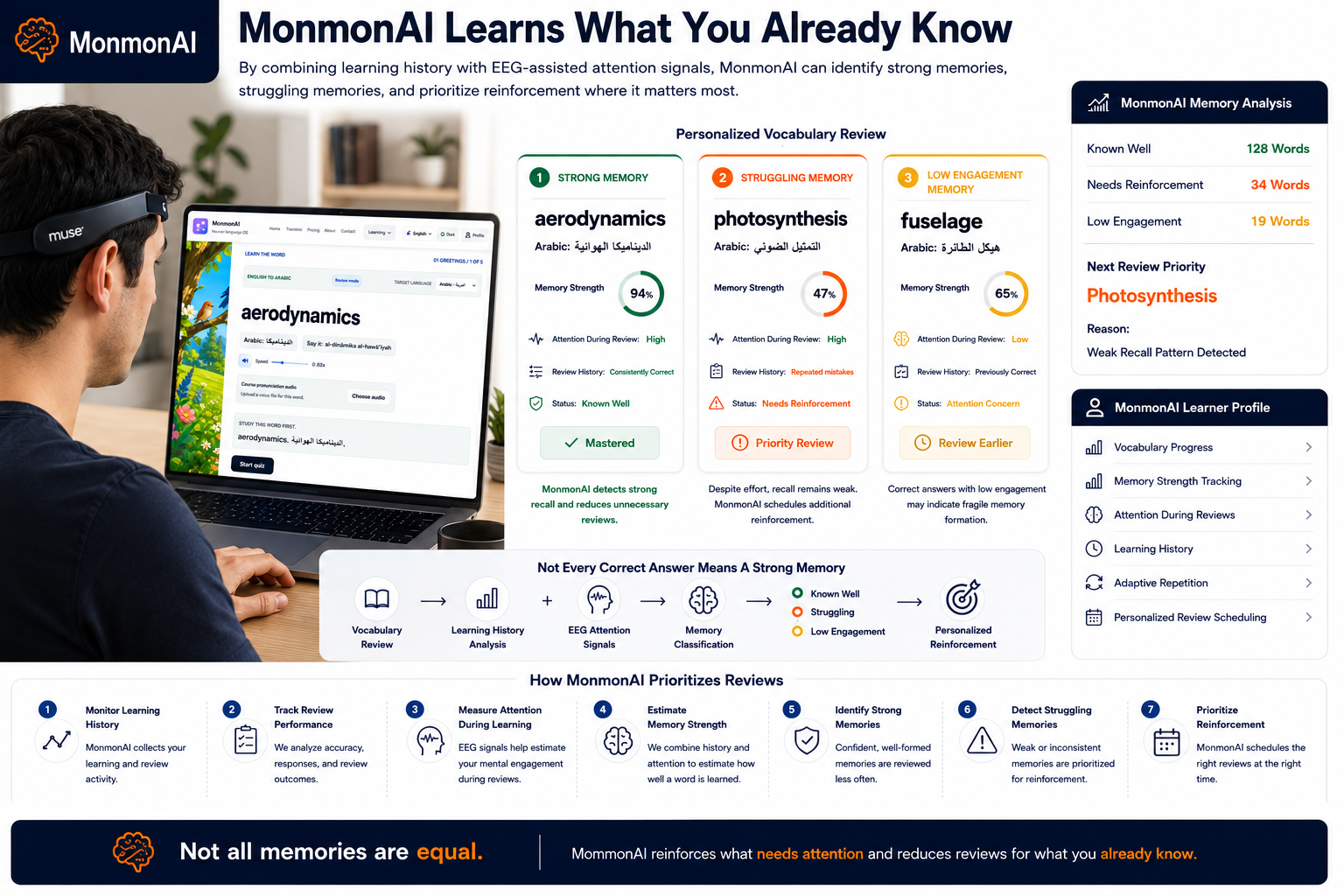 ⁨Personalized learning dashboard⁩ — MonmonAI
